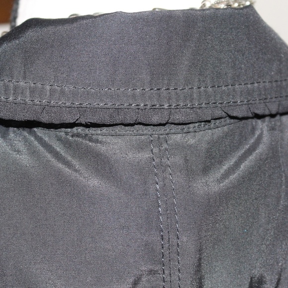 White House Black Market, Ruffle Front button down short sleeve shirt - Picture 7 of 10